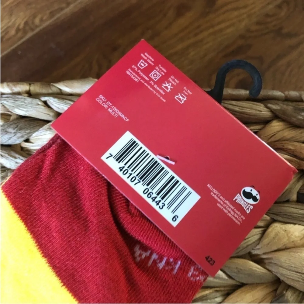 Pringles food crew socks